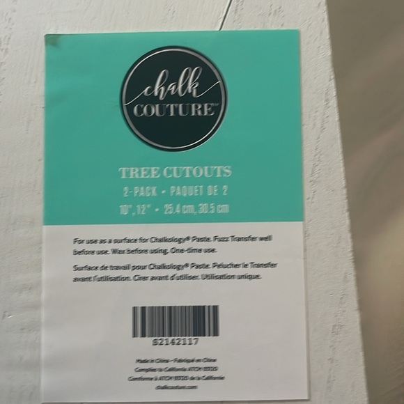 Chalk Couture Tree Cutouts 2 pack - Picture 2 of 3